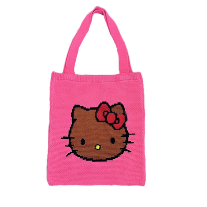 Kawaii Hello Kitty Knitted Bag - KAWAII LULU