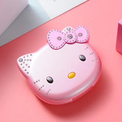 Kawaii Hello Kitty Mini Flip Phone - KAWAII LULU