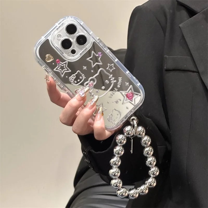 Kawaii Hello Kitty Mirror iPhone Case - KAWAII LULU