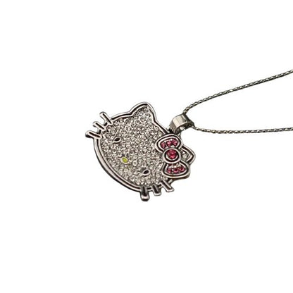 Kawaii Hello Kitty Pendant Necklace - KAWAII LULU