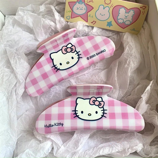 Kawaii Hello Kitty Pink Hair Clip - KAWAII LULU