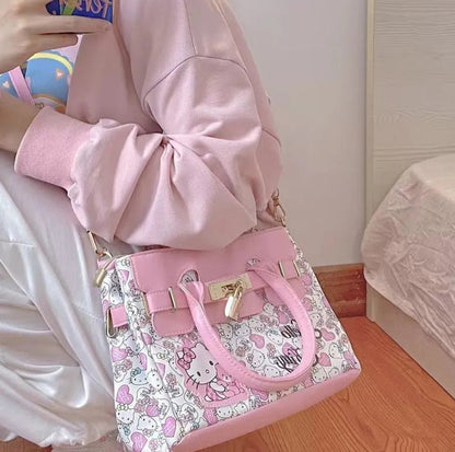 Kawaii Hello Kitty Pink Handbag - KAWAII LULU