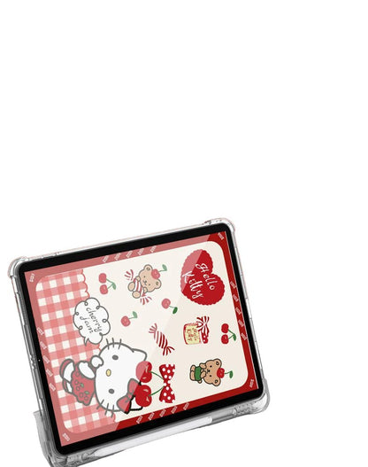 Kawaii Hello Kitty Red iPad Case - KAWAII LULU