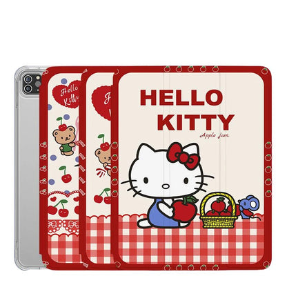 Kawaii Hello Kitty Red iPad Case - KAWAII LULU