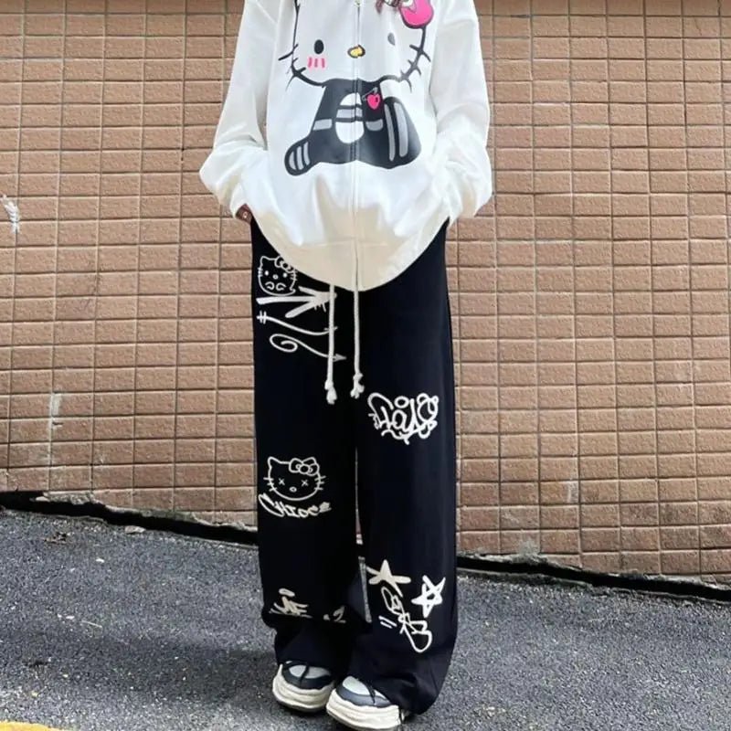 Kawaii Hello Kitty Sweatpants - KAWAII LULU