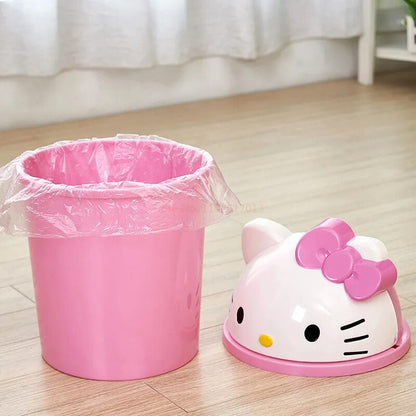 Kawaii Hello Kitty Trash Can - KAWAII LULU