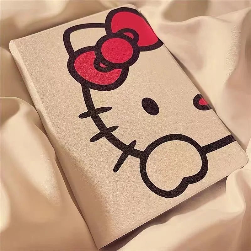 Kawaii Hello Kitty White iPad Case - KAWAII LULU