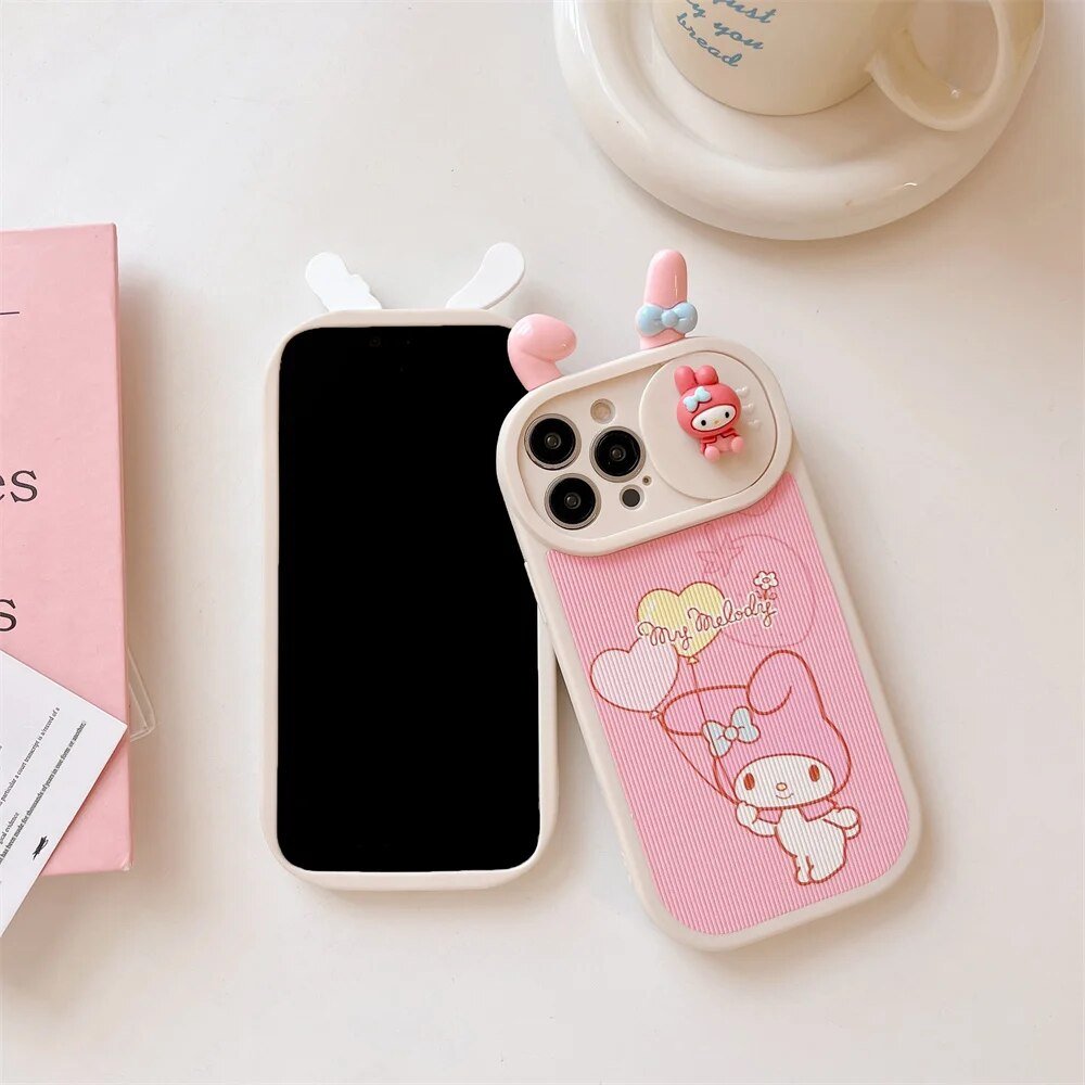 Kawaii iPhone Case (Cinnamoroll & My Melody) - KAWAII LULU