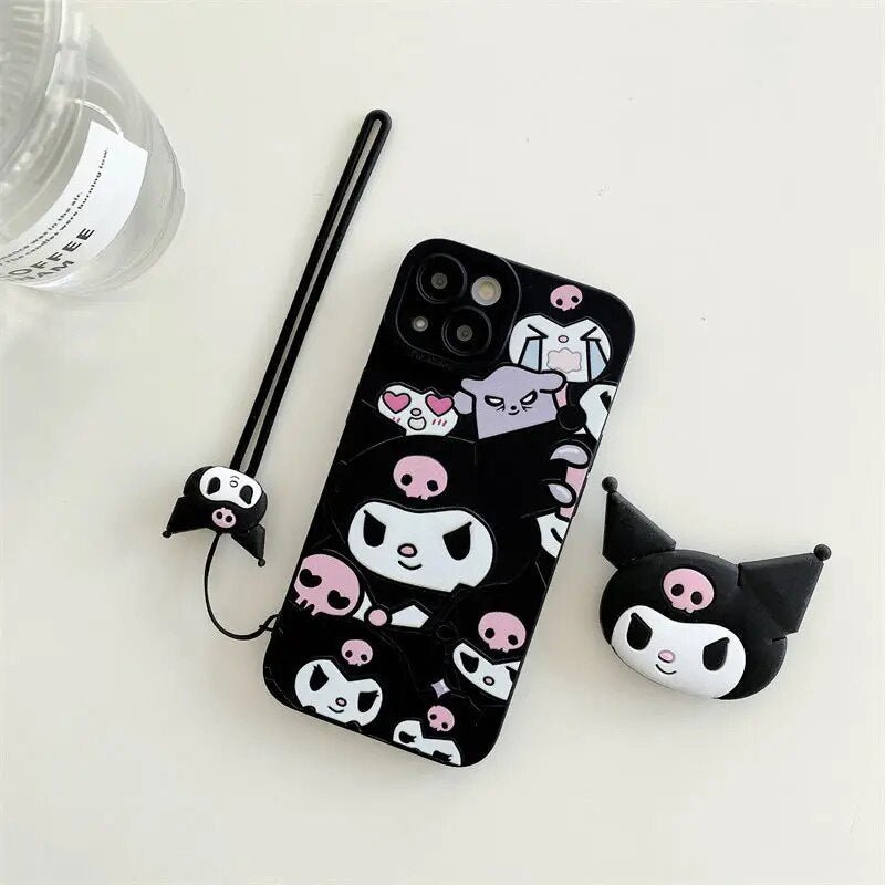 Kuromi Chain iPhone Case  Iphone cases, Kawaii phone case, Iphone