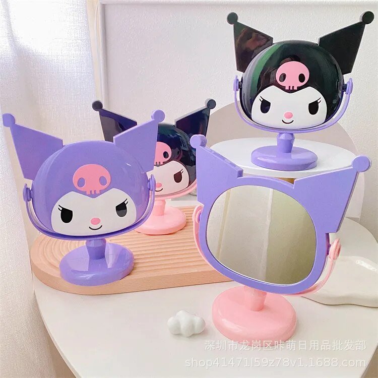 Kawaii Kuromi Table Mirror - KAWAII LULU