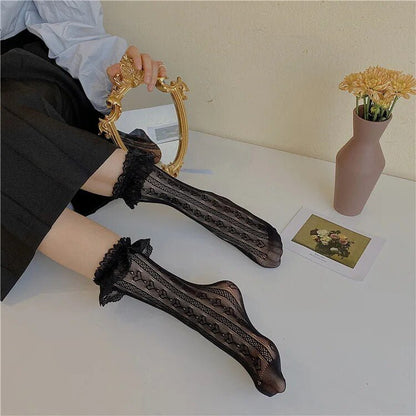 Kawaii Lace Socks - KAWAII LULU