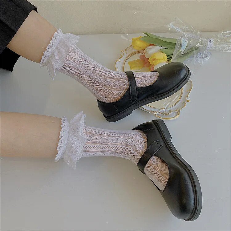 Kawaii Lace Socks - KAWAII LULU