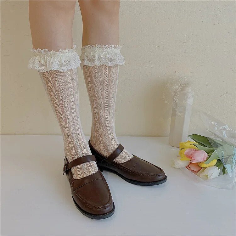 Kawaii Lace Socks - KAWAII LULU