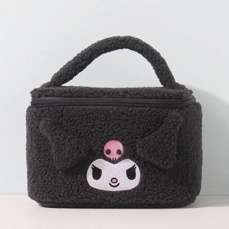 Kawaii Makeup Bag (Kuromi & Cinnamoroll) - KAWAII LULU