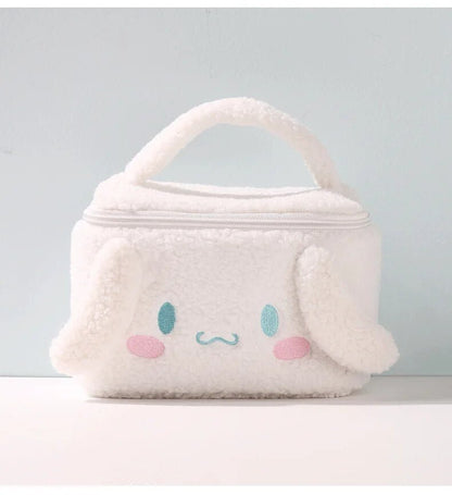 Kawaii Makeup Bag (Kuromi & Cinnamoroll) - KAWAII LULU