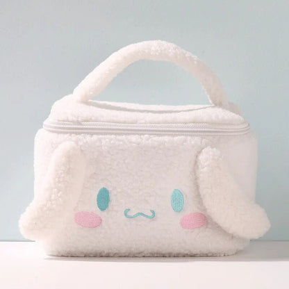 Kawaii Makeup Bag (Kuromi & Cinnamoroll) - KAWAII LULU