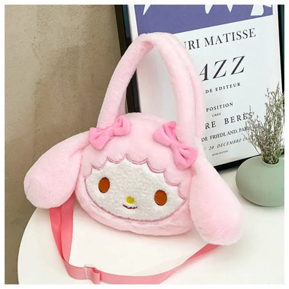 Kawaii My Melody Plush Handbag - KAWAII LULU