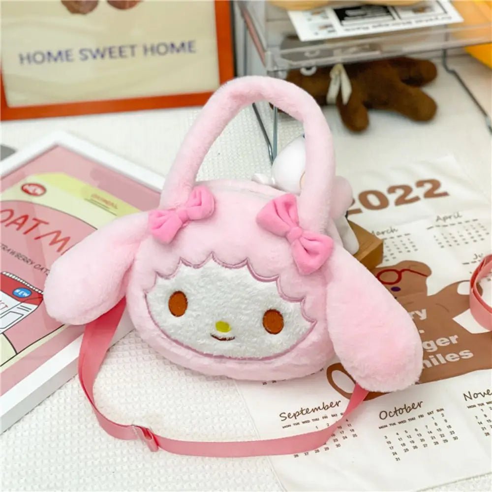 Kawaii My Melody Plush Handbag - KAWAII LULU