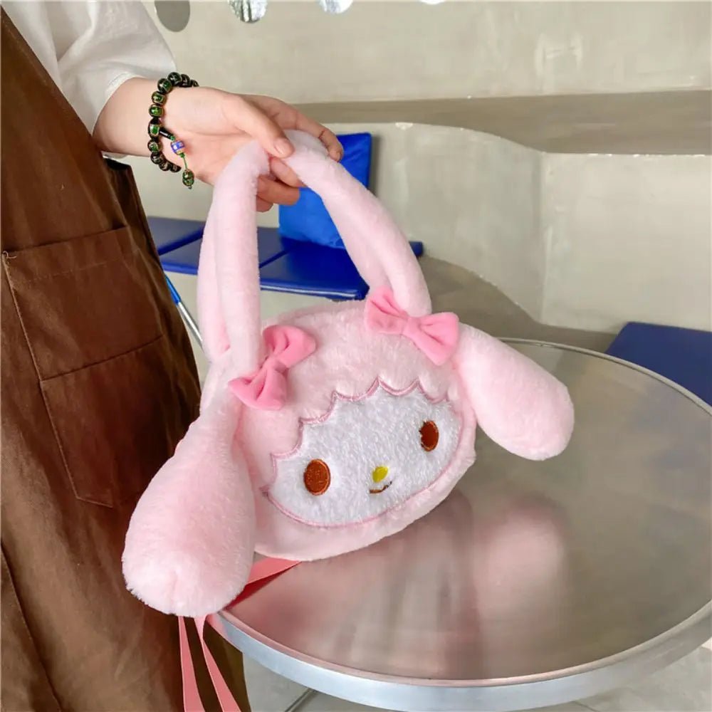 Kawaii My Melody Plush Handbag - KAWAII LULU