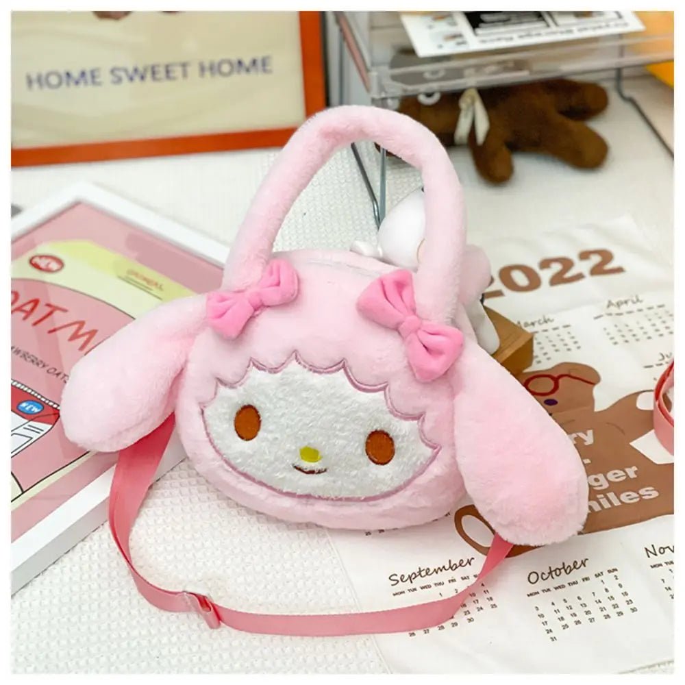 Kawaii My Melody Plush Handbag - KAWAII LULU