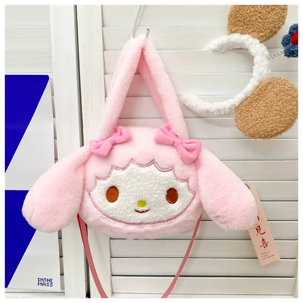 Kawaii My Melody Plush Handbag - KAWAII LULU