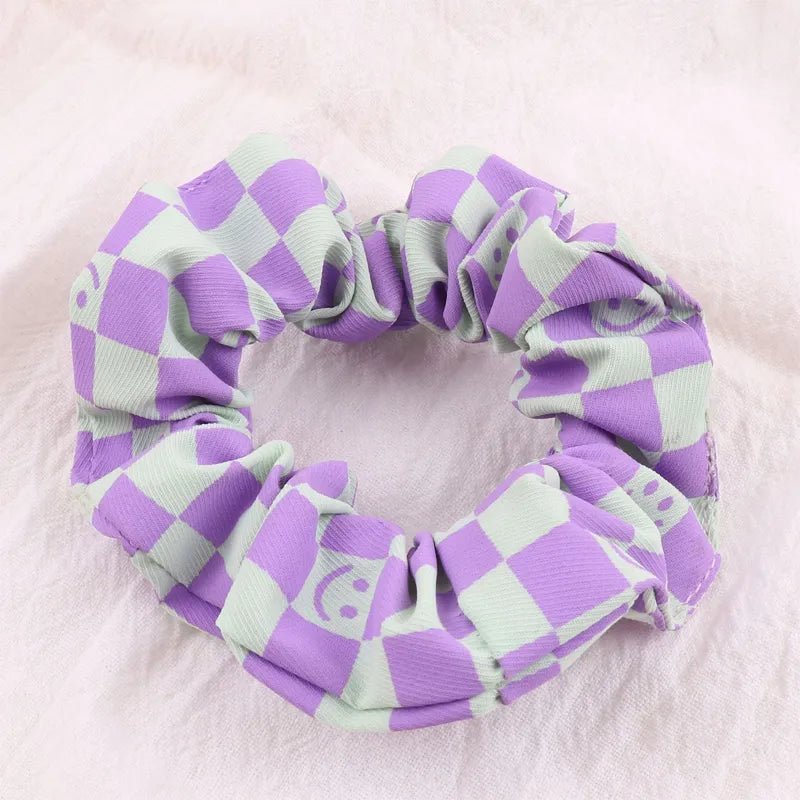 Kawaii Plaid Scrunchie - KAWAII LULU