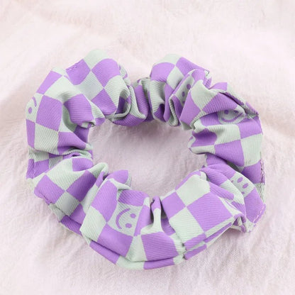 Kawaii Plaid Scrunchie - KAWAII LULU