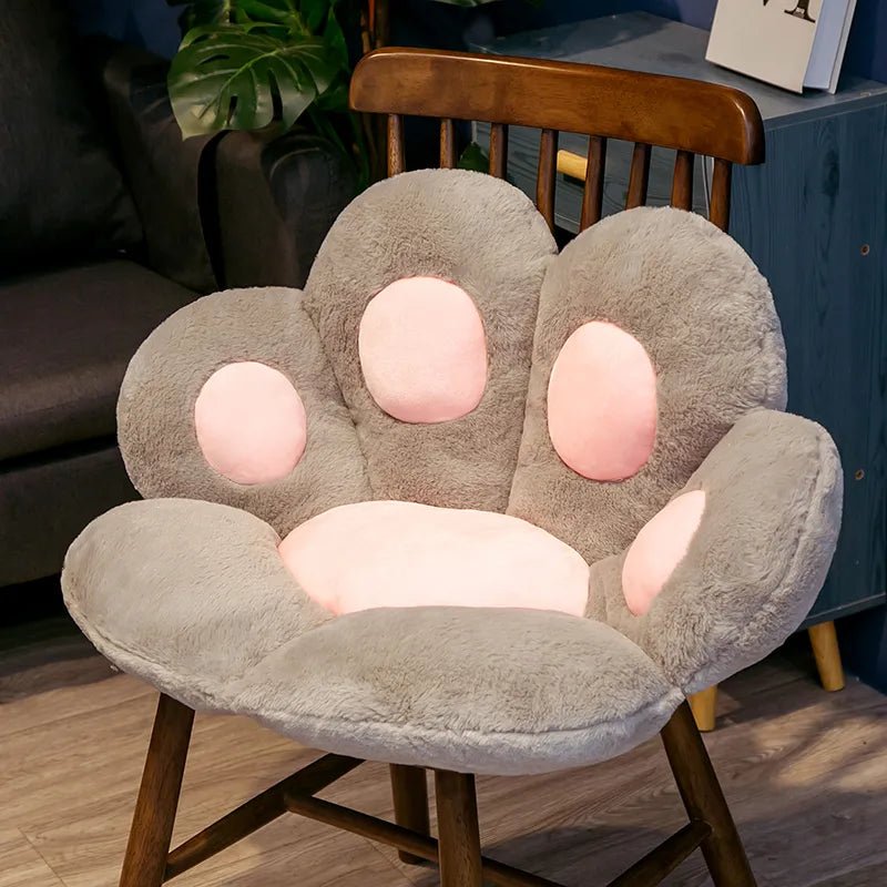 Kawaii Plush Bear Paw Cushion - KAWAII LULU