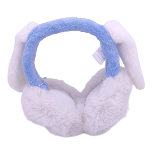 Kawaii Plush Earmuffs (Kuromi & My Melody) - KAWAII LULU