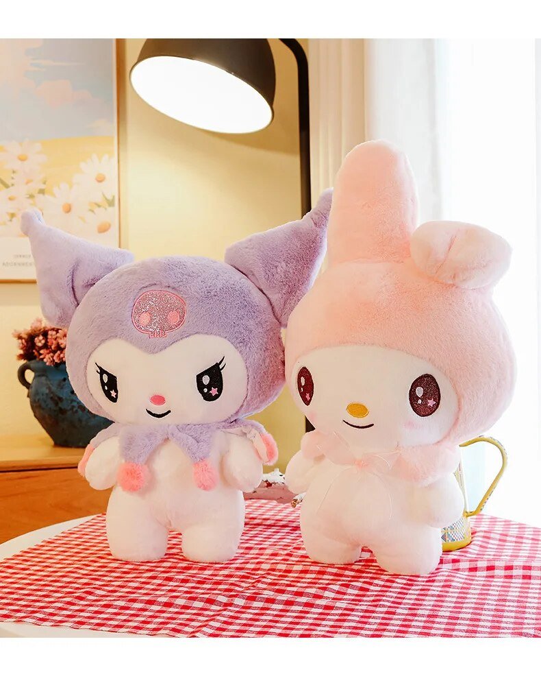 Kawaii Plush (Kuromi & My Melody) - KAWAII LULU