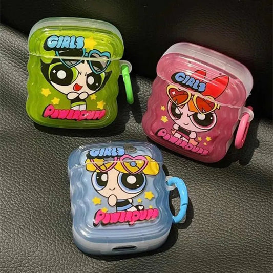 Kawaii Powerpuff Girls AirPods Case - KAWAII LULU