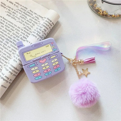 Kawaii Retro Mobile Phone AirPods Case - KAWAII LULU