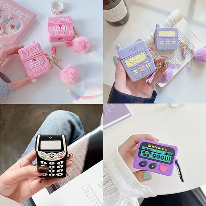 Kawaii Retro Mobile Phone AirPods Case - KAWAII LULU