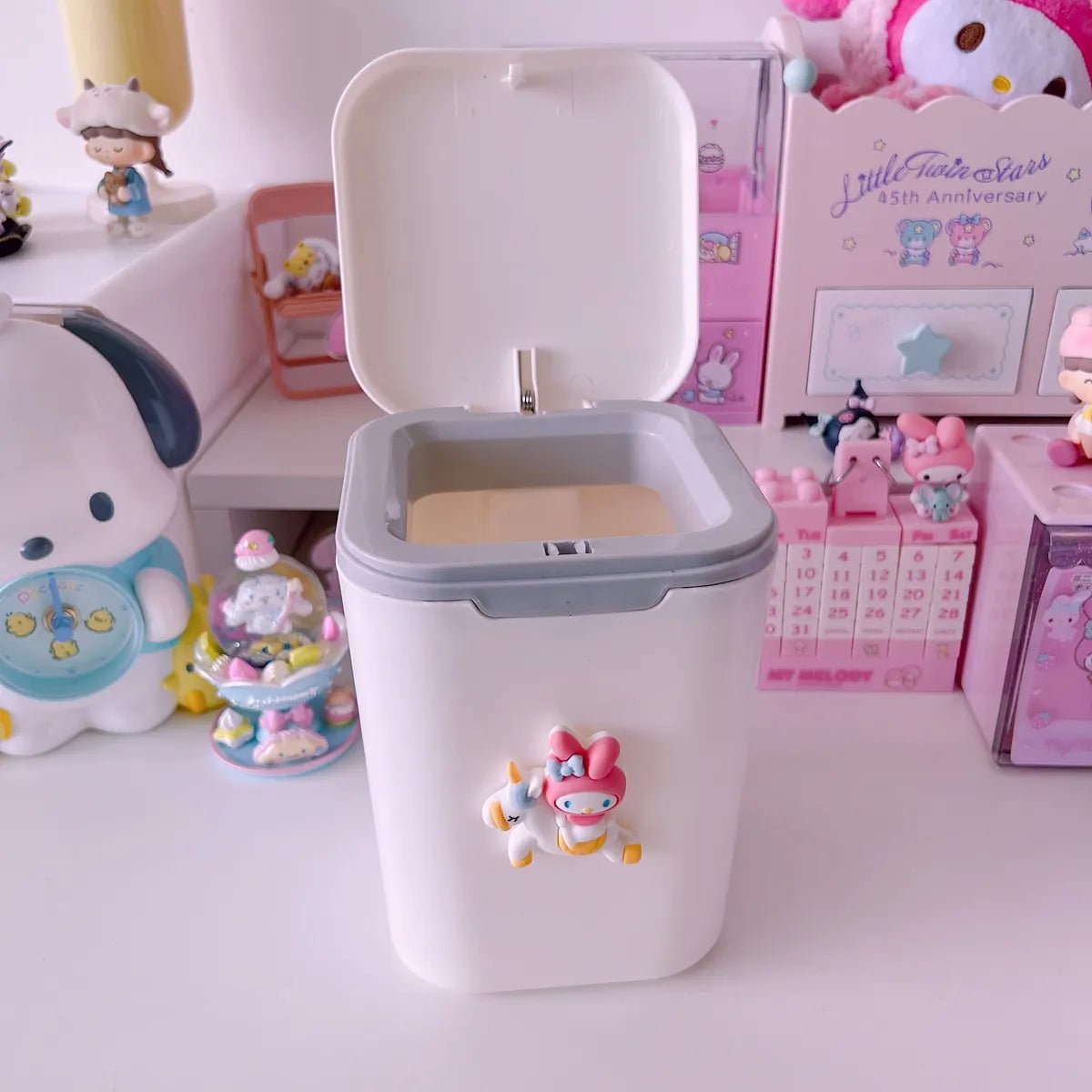 Kawaii Sanrio Desktop Trash Can - KAWAII LULU