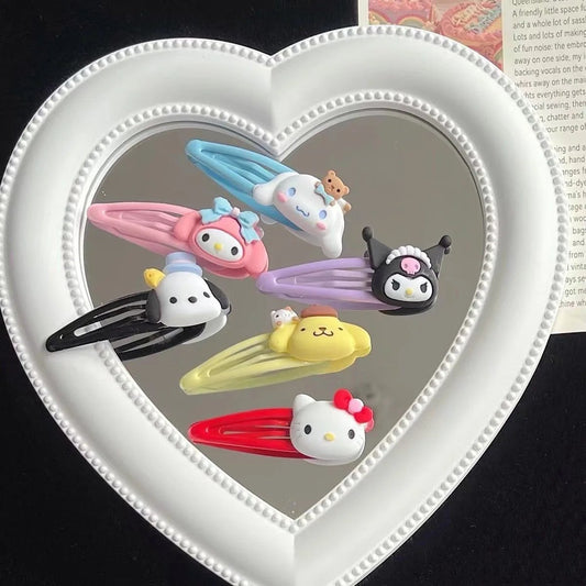 Kawaii Sanrio Hair Pins Set - KAWAII LULU