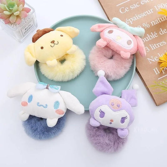 Kawaii Sanrio Hair Rings Set - KAWAII LULU