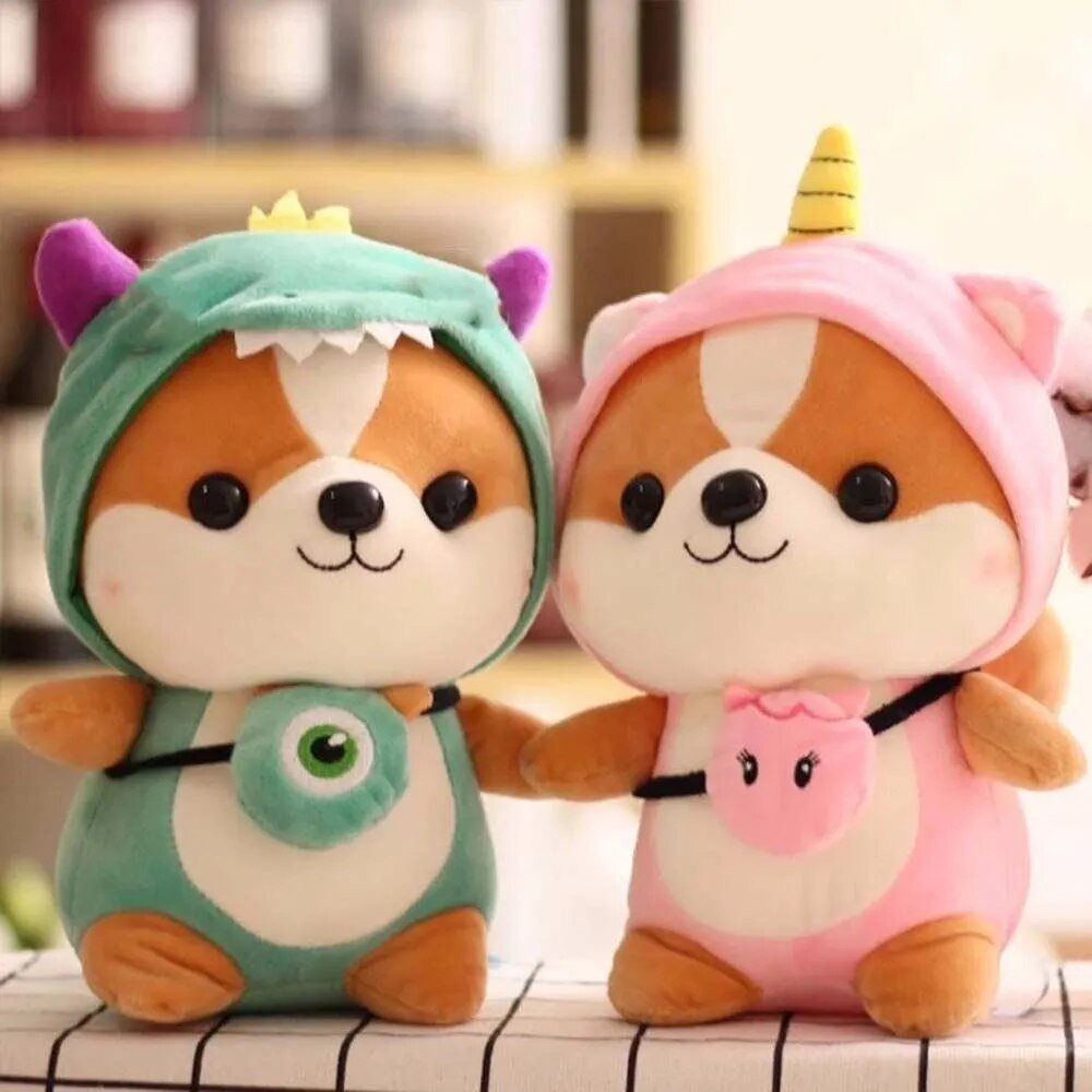 Cute shiba plush deals