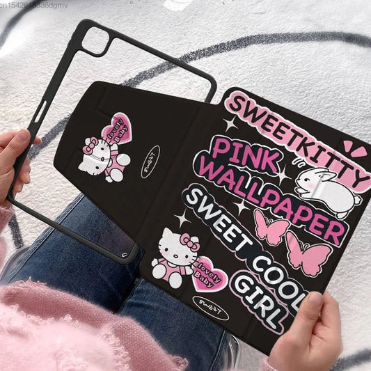 Kawaii Stylish Hello Kitty iPad Case - KAWAII LULU