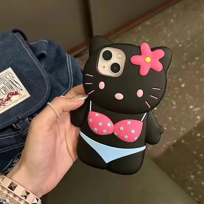 Kawaii Swimming Hello Kitty iPhone Case - KAWAII LULU