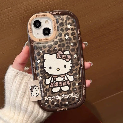 Kawaii Vintage Patterned Hello Kitty iPhone Case - KAWAII LULU